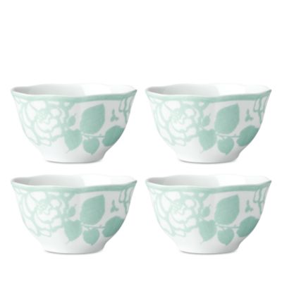 Butterfly Meadow Cottage 4-Piece Rice Bowls - Set Of 4