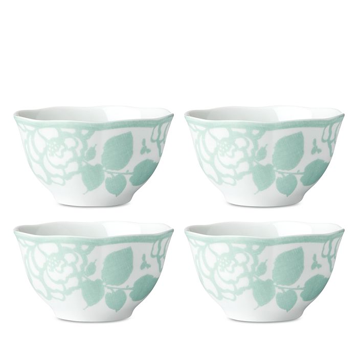 Butterfly Meadow Cottage 4-Piece Rice Bowls - Set Of 4