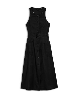 Ted Baker Jancita Button Through Racer Back Midi Dress | Bloomingdale's  Women