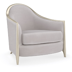 Caracole Simply Stunning Chair In Pale Gray