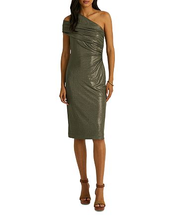 Ralph Lauren Asymmetric Cocktail Dress | Bloomingdale's