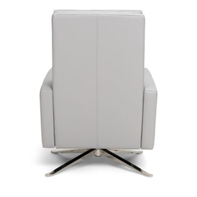 Simon Leather Swivel Recliner