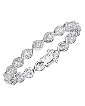 Bloomingdale's - Diamond Statement Bracelet in 14K White Gold, 4.0 ct. t.w. - 100% Exclusive