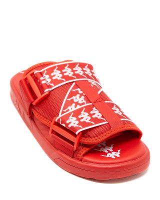 red kappa slippers