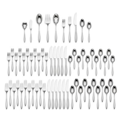 Sculpt 65-Piece Flatware Set