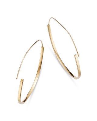 Endless Hoop Earrings in 14K Yellow Gold 