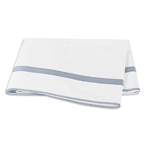 Matouk Louise Flat Sheet, King In White