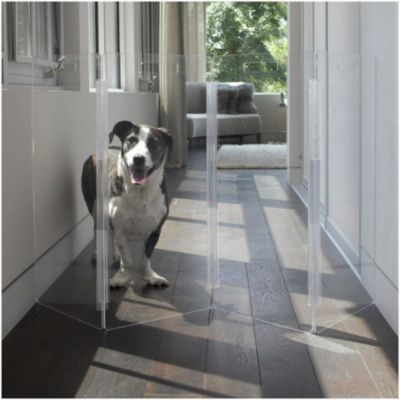 Tall Zig Zag 4 Panel Pet Gate
