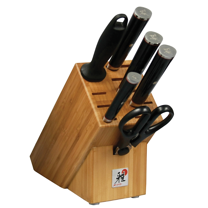 Miyabi Kaizen 7-piece Block Set In Black