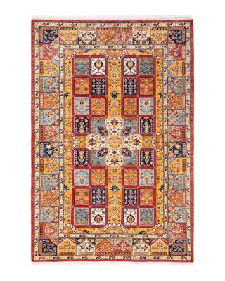 Bloomingdale's Tribal M1850 Area Rug, 6'4 x 9'5