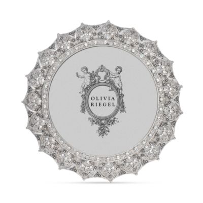 Silver-Tone Windsor 4" Round Frame
