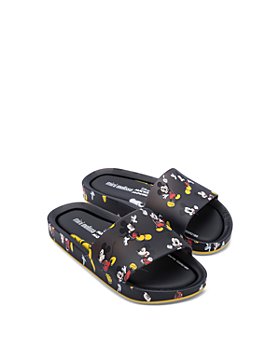 Mini Melissa - Unisex Disney Slide Sandals - Toddler, Little Kid, Big Kid