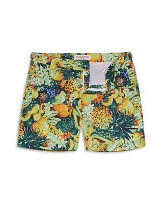Orlebar Brown - Bulldog Club Tropicana Quick Dry Fruit Print Tailored Fit Swim Trunks
