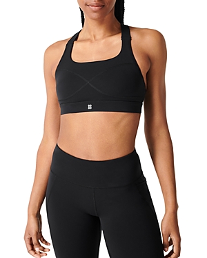 Shop Sweaty Betty Medium Impact Sports Bra In Black