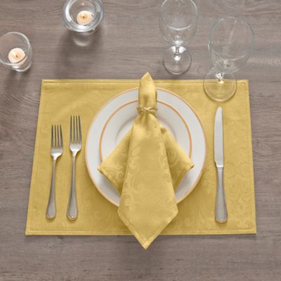Caiden Elegance Damask Napkins, Set of 4