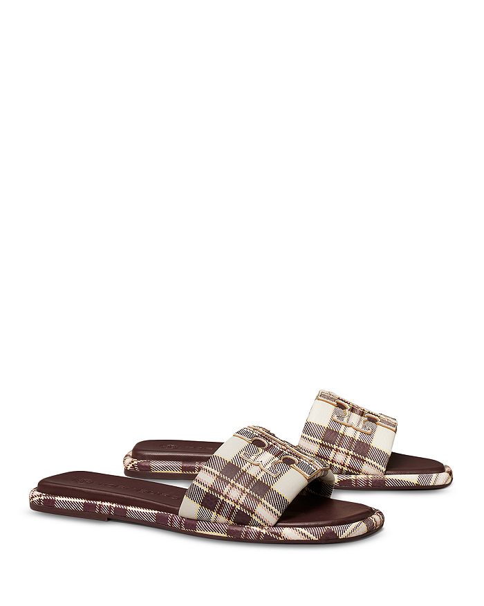 Tory Burch Women's Double T Sport Slide Sandals Bloomingdale's