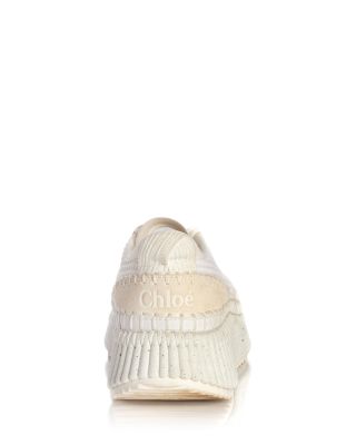 Women's Nama Woven Platform Low Top Sneakers