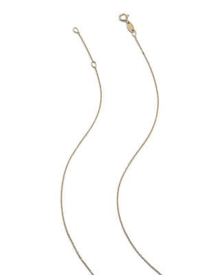 Open Heart Pendant Necklace in 14K Yellow Gold, 18" 
