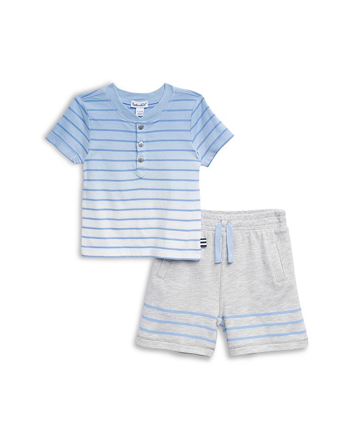 Splendid Boys' Dip Dye Henley & Shorts Set Baby Bloomingdale's