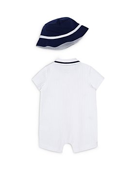 SUNBIBE 3Pcs Cute Baby Boys Outfits Daddys Little Man Long Sleeve Deer Rompers Bodysuit Pants+Hat Outfits Sets 0-34M
