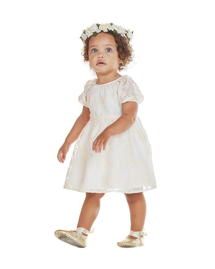 Bloomingdales Clothing Dresses Puff Sleeve Dress Baby Girls Puff Sleeve Embroidered Dress 