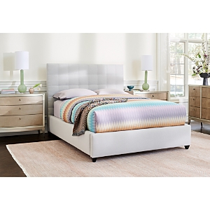 Bloomingdale's Artisan Collection Parker Queen Bed In Pewter