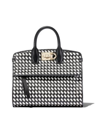 Ferragamo Salvatore The Studio Check Box Bag - 150th Anniversary Exclusive  | Bloomingdale's