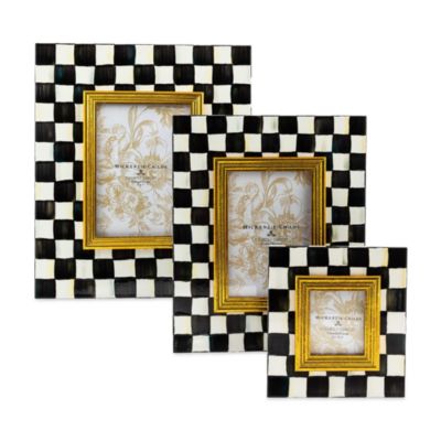 Courtly Check&reg; Enamel Picture Frame, 5" x 7"