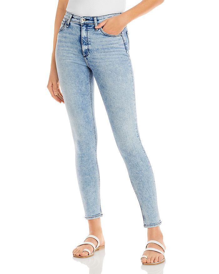 rag & bone Nina High Rise Ankle Skinny Jeans | Bloomingdale's