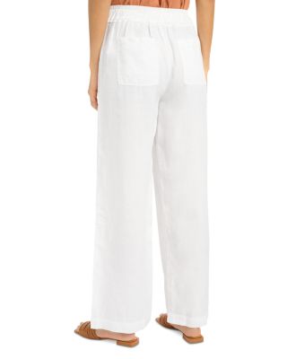 White Linen Pants - Bloomingdale's