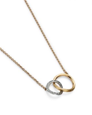 Diamond Jaipur Link Pendant Necklace, 16.5&amp;quot;