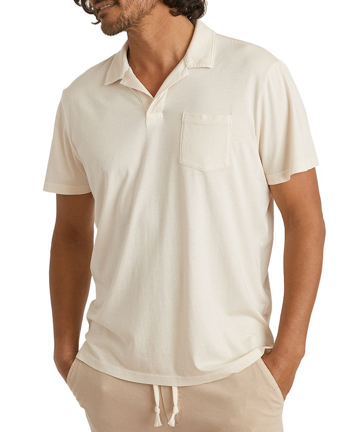 Marine Layer Garment Dyed Standard Fit Resort Polo Shirt Bloomingdale's