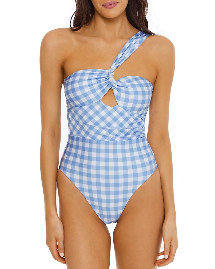 ISABELLA ROSE Chateau Gingham Check One Piece Swimsuit