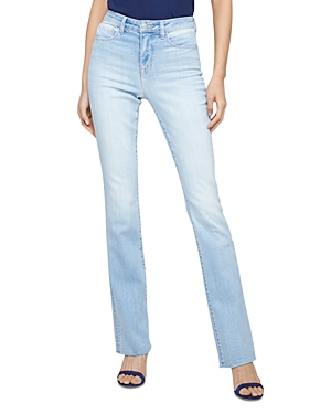 L'Agence Ruth High Rise Straight Leg Jeans in Lenox