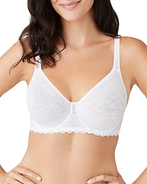 Wacoal Soft Sense Convertible Underwire Bra In White