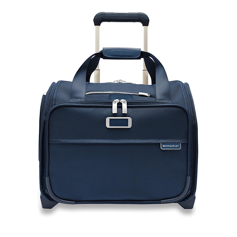 Briggs & Riley Baseline Rolling Cabin Bag In Navy