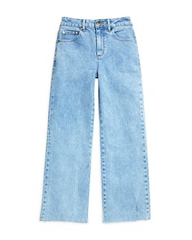 AQUA - Girls' High Rise Straight Cropped Jeans, Big Kid - 100% Exclusive