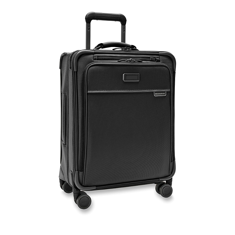 Briggs & Riley Baseline Global Carry On Spinner Suitcase In Black