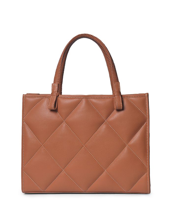 Callista Quilted Leather Medium Tote | Bloomingdale's