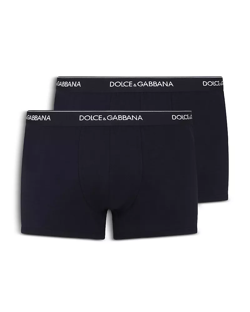 Dolce & Gabbana Logo Boxer Briefs, Pack of 2