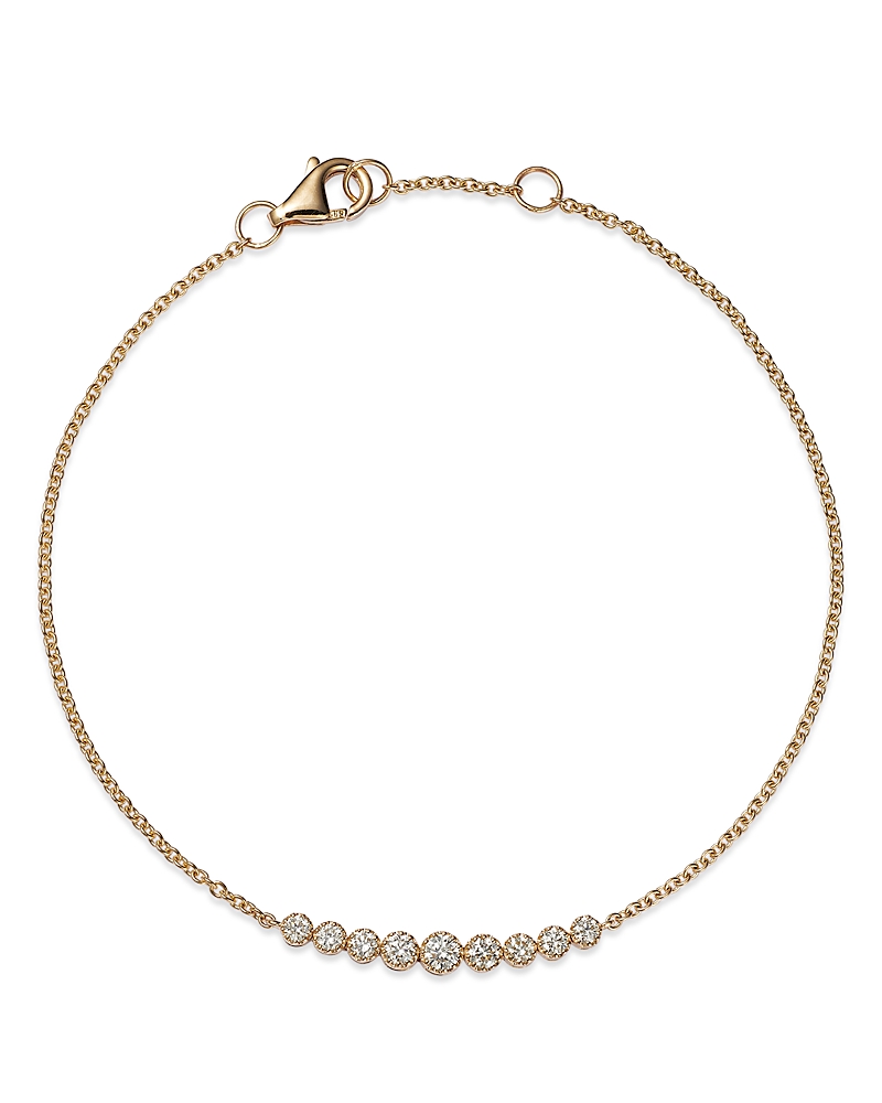 Bloomingdale's Diamond Bracelet In 14k Yellow Gold, 0.25 Ct. T. W. - Exclusive In Gold