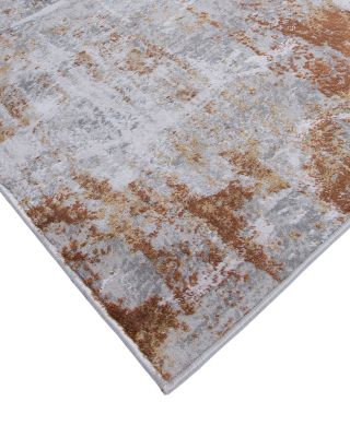 MINK HOME Alloy ALL342 Area Rug, Copper