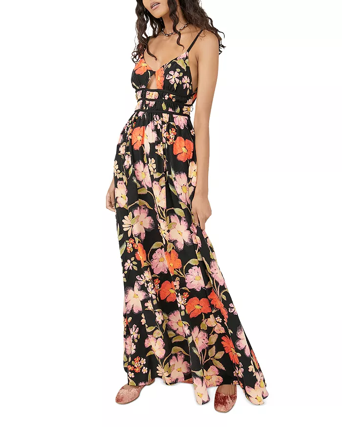 bloomingdales.com | Wisteria Printed Cutout Maxi Dress
