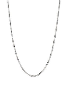 Bloomingdale's - Diamond Tennis Necklace in 14K White Gold, 6.0 ct. t.w. - 100% Exclusive