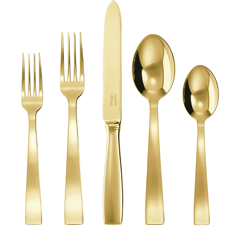 Sambonet Gio Ponti Gold 5-piece Place Setting In Gold