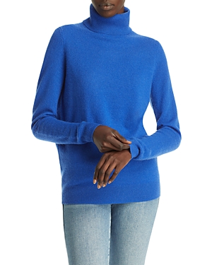 C By Bloomingdale's Cashmere Turtleneck Sweater - 100% Exclusive In Tidal Blue
