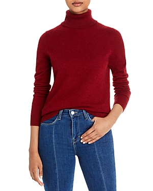 C By Bloomingdale's Cashmere Turtleneck Sweater - 100% Exclusive In Heather Rust