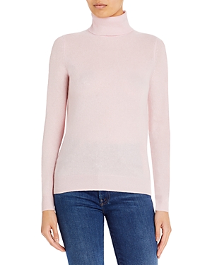 C By Bloomingdale's Cashmere Turtleneck Sweater - 100% Exclusive In Cloud Rose