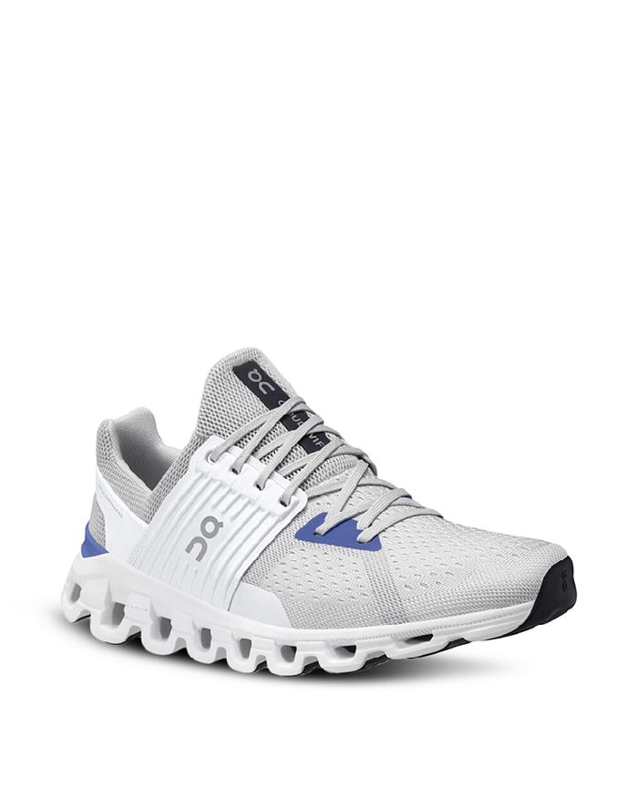 On Cloudswift Tpu-trimmed Mesh Running Sneakers In Glacier | Cobalt