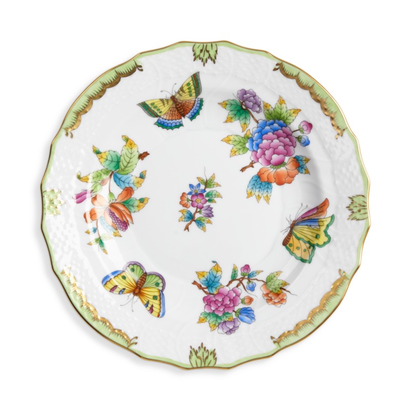 Herend Queen Victoria Salad Plate in Multi-Color